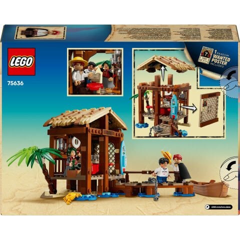 LEGO® ONE PIECE Yel Değirmeni Köyü Kulübesi Yapım Seti 75636