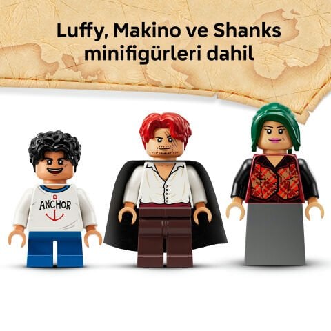 LEGO® ONE PIECE Yel Değirmeni Köyü Kulübesi Yapım Seti 75636