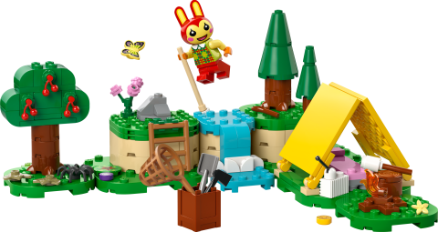 LEGO® Animal Crossing™ Bunnie Açık Hava Aktivitelerinde 77047 - 6 Yaş ve Üzeri Çocuklar için Yaratıcı Oyuncak Yapım Seti (164 Parça)