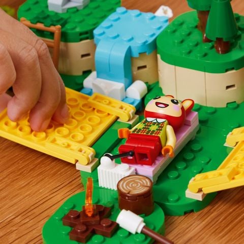 LEGO® Animal Crossing™ Bunnie Açık Hava Aktivitelerinde 77047 - 6 Yaş ve Üzeri Çocuklar için Yaratıcı Oyuncak Yapım Seti (164 Parça)