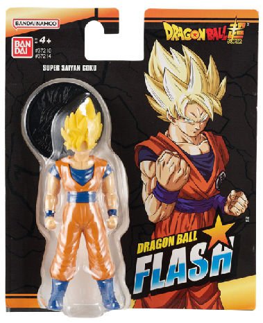 10 cm Dragon Ball Super Saiyan Goku - Dragon Ball Flash Serisi