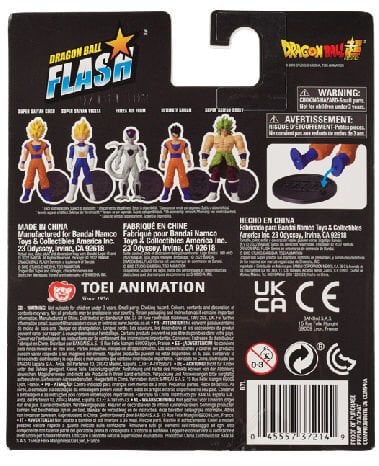 10 cm Dragon Ball Super Saiyan Goku - Dragon Ball Flash Serisi