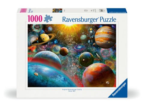 1000 Parçalı Puzzle Gezegenler