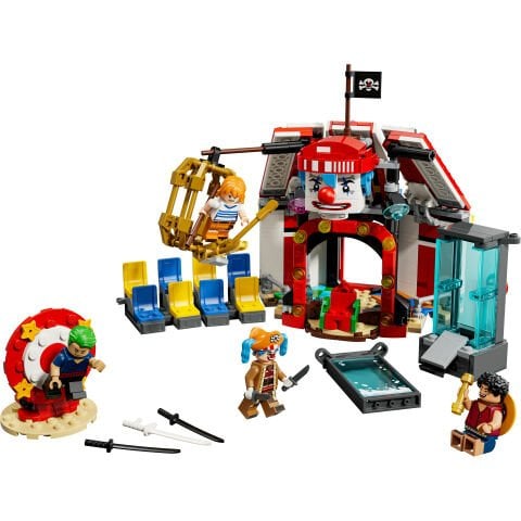 LEGO® ONE PIECE Palyaço Buggy'nin Sirk Çadırı Model Yapım Seti 75637