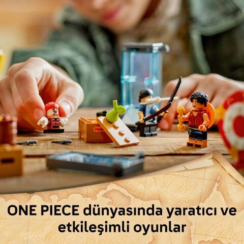 LEGO® ONE PIECE Palyaço Buggy'nin Sirk Çadırı Model Yapım Seti 75637