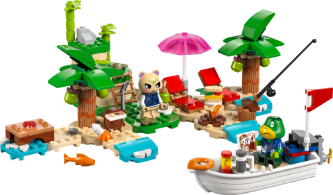 LEGO® Animal Crossing™ Kapp'n Ada Tekne Turunda 77048 - 6 Yaş ve Üzeri Çocuklar için Yaratıcı Oyuncak Yapım Seti