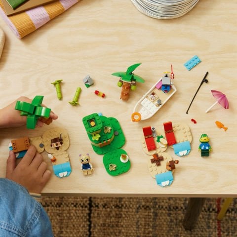 LEGO® Animal Crossing™ Kapp'n Ada Tekne Turunda 77048 - 6 Yaş ve Üzeri Çocuklar için Yaratıcı Oyuncak Yapım Seti (233 Parça)