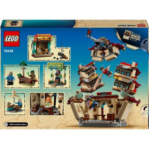 LEGO® ONE PIECE Arlong Park Savaşı İnteraktif Korsan Oyuncağı Yapım Seti 75638