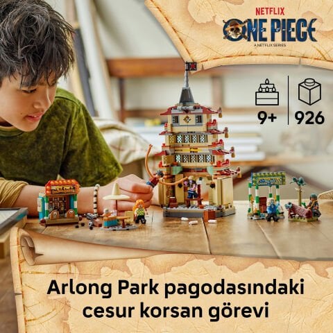 LEGO® ONE PIECE Arlong Park Savaşı İnteraktif Korsan Oyuncağı Yapım Seti 75638