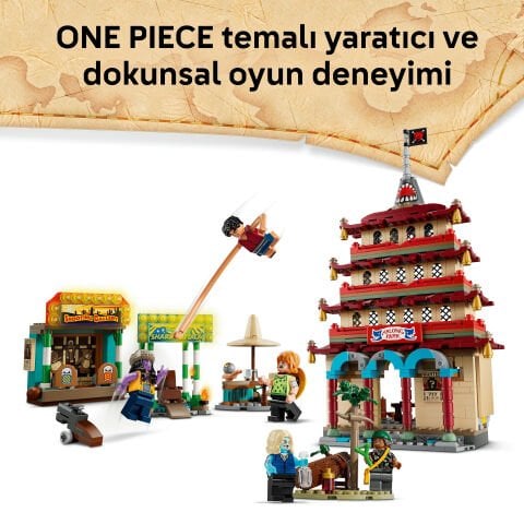 LEGO® ONE PIECE Arlong Park Savaşı İnteraktif Korsan Oyuncağı Yapım Seti 75638
