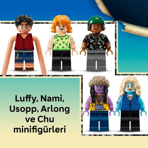 LEGO® ONE PIECE Arlong Park Savaşı İnteraktif Korsan Oyuncağı Yapım Seti 75638