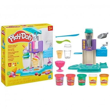 Play-Doh Gökkuşağı Dondurma Seti