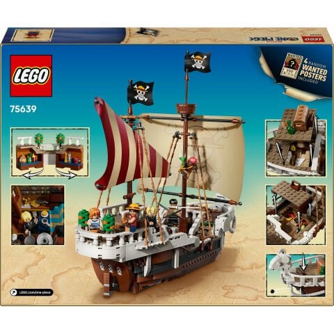 LEGO® ONE PIECE Going Merry Korsan Gemisi, Oyuncak Gemi Yapım Seti 75639