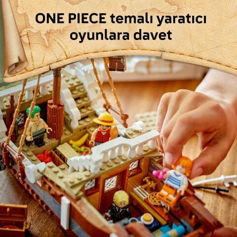 LEGO® ONE PIECE Going Merry Korsan Gemisi, Oyuncak Gemi Yapım Seti 75639