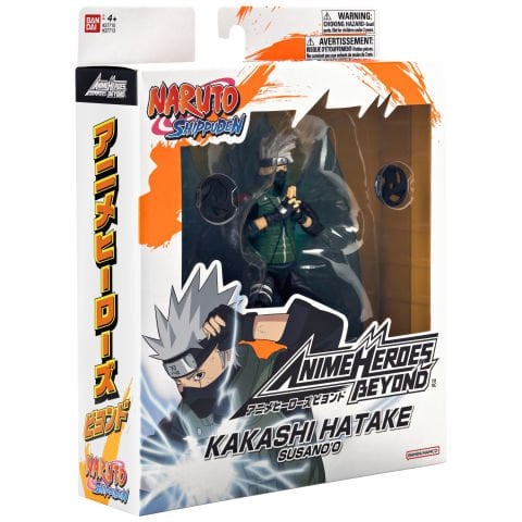 16 cm Kakashi Poz Verilebilir Figür ve Aksesuarları - Anime Heroes Beyond Serisi