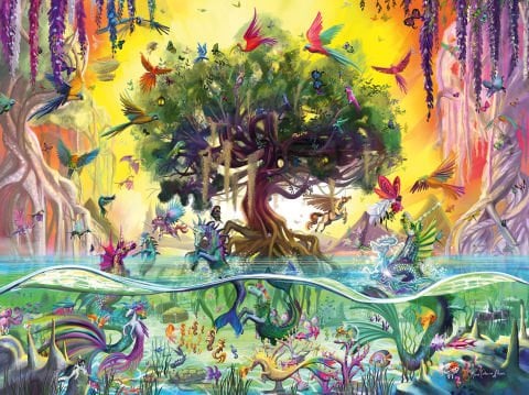 1500p Puzzle Unikornlar