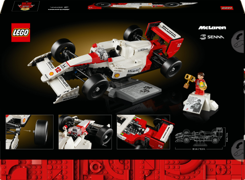 LEGO® Icons McLaren MP4/4 ve Ayrton Senna Seti 10330