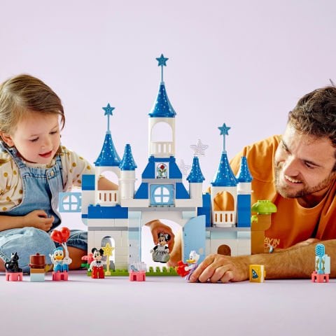 LEGO® DUPLO® ǀ Disney 3’ü 1 Arada Sihirli Şato 10998 Oyuncak Yapım Seti (160 Parça)