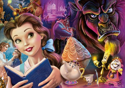 1000 Parçalı Puzzle WD Prensesler