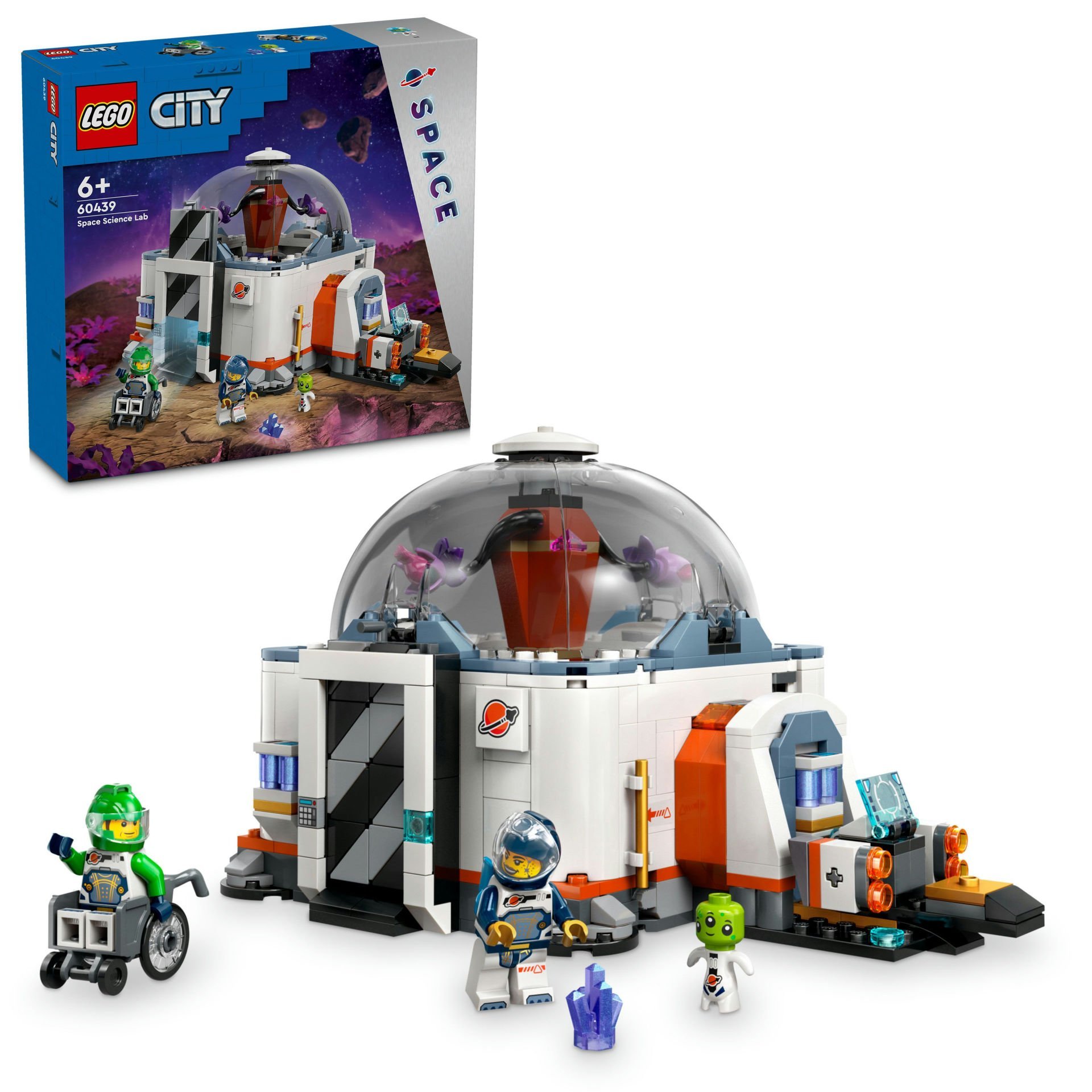LEGO® City Uzay Bilim Laboratuvarı Oyuncak Yapım Seti 60439