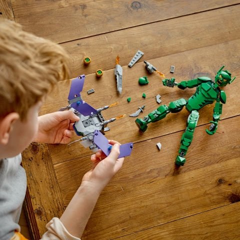LEGO® Marvel Green Goblin Yapım Figürü 76284