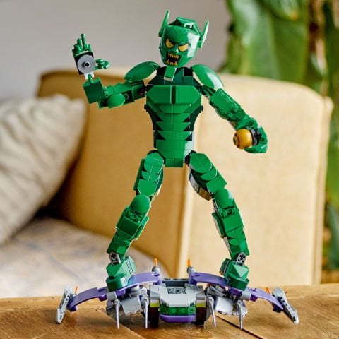 LEGO® Marvel Green Goblin Yapım Figürü 76284