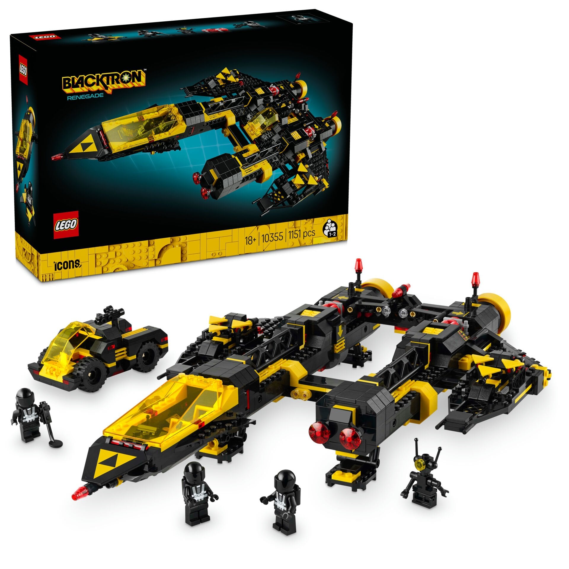 LEGO® 10355 Blacktron Uçağı