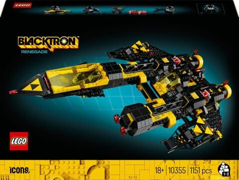 LEGO® 10355 Blacktron Uçağı