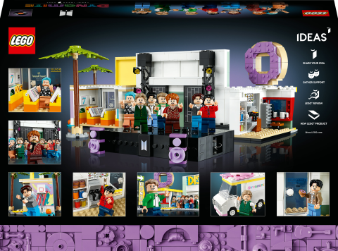 LEGO® Ideas BTS Dynamite 21339 Yapım Seti (749 Parça)