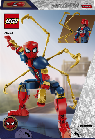 LEGO® Marvel Iron Örümcek Adam Yapım Figürü 76298