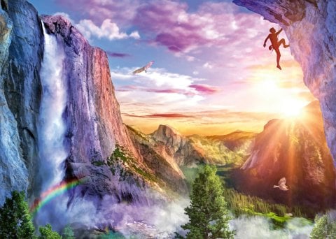 1000 Parçalı Puzzle Zevkli Tırmanış
