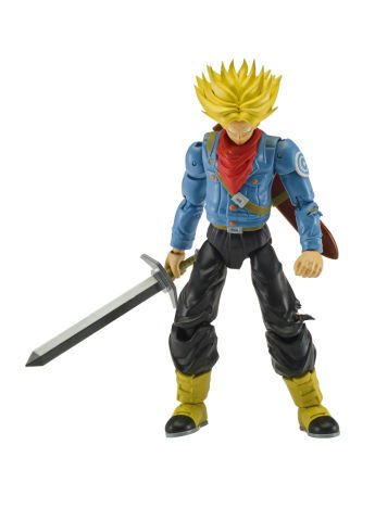16 cm Dragon Ball Super Saiyan Future Trunks Poz Verilebilir Figür - Dragon Stars Serisi