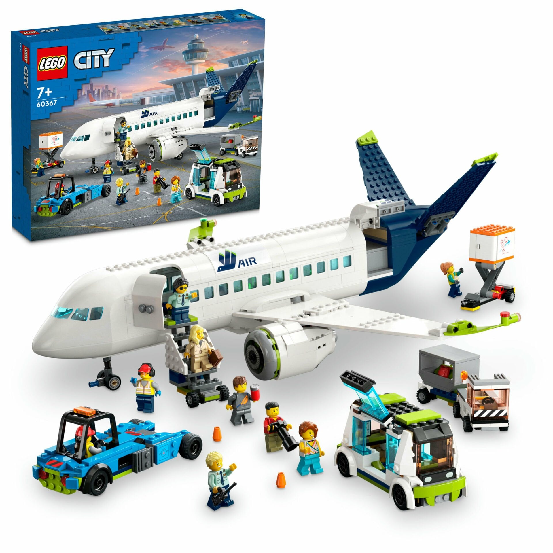 LEGO® City Yolcu Uçağı 60367