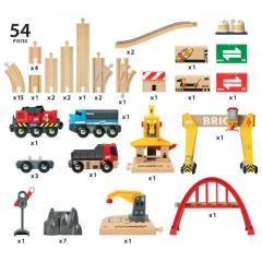 BRIO Delüks Kargo Tren Yolu Seti