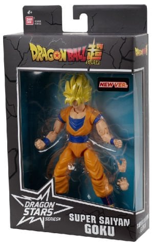 16 cm Dragon Ball Super Saiyan Goku Poz Verilebilir Figür - Dragon Stars Serisi