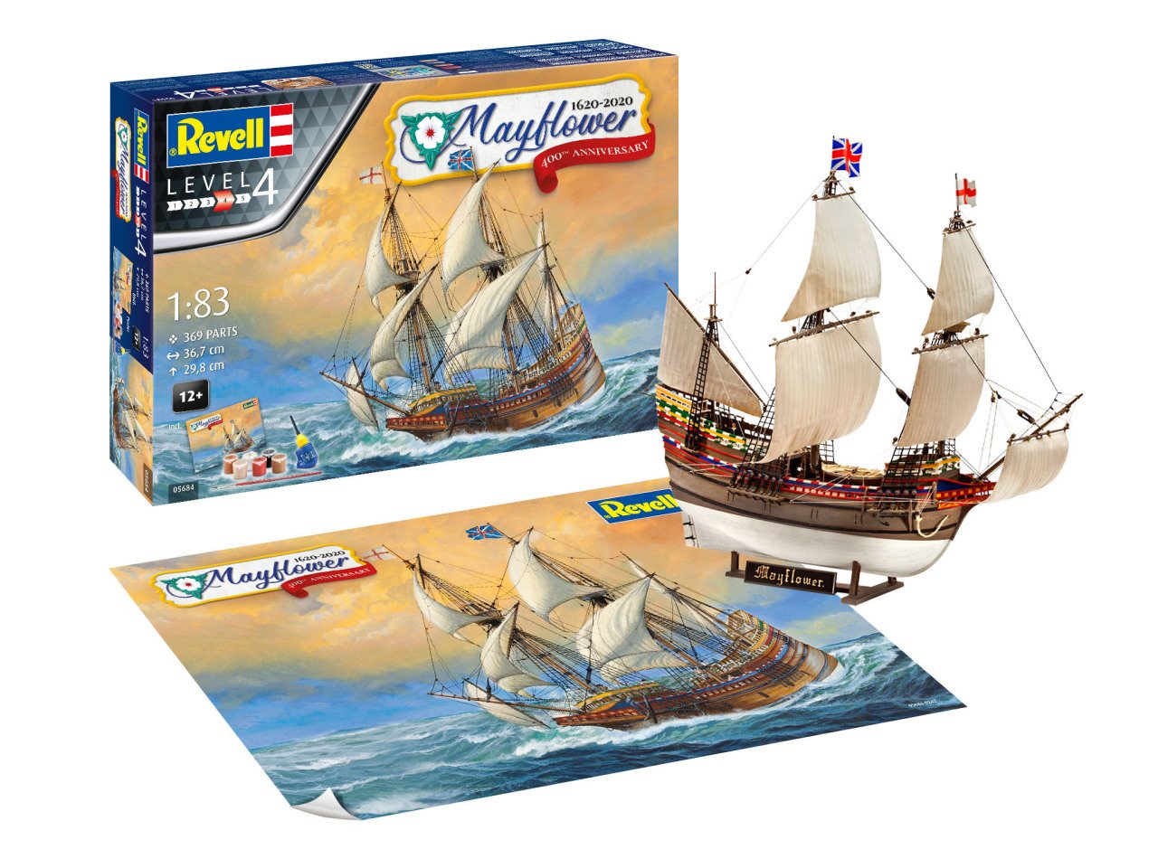 Revellプラモデルセット Revell Gift Set Mayflower