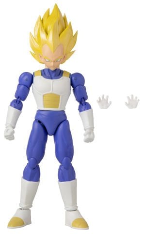 16 cm Dragon Ball Super Saiyan Vegeta Poz Verilebilir Figür - Dragon Stars Serisi