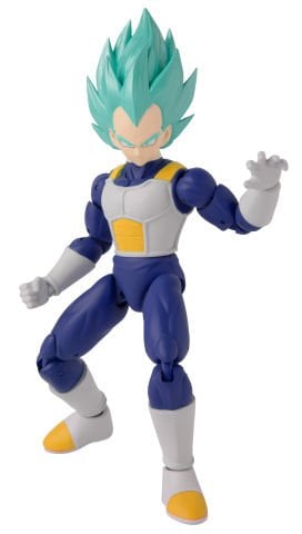 16 cm Dragon Ball Super Saiyan Blue Vegeta Poz Verilebilir Figür - Dragon Stars Serisi