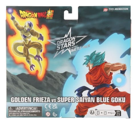 Super Saiyan Blue Goku vs Golden Frieza Mücadele Paketi - Dragon Stars Serisi