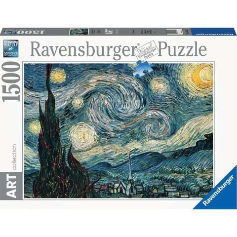 1500p Puzzle Van Gogh Yıldızlı Gece