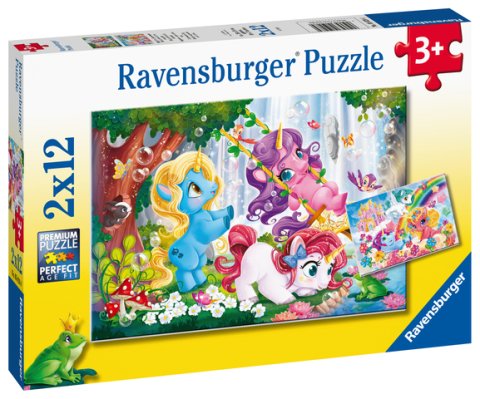 Ravensburger 2x12 Parçalı Puzzle Unicorn