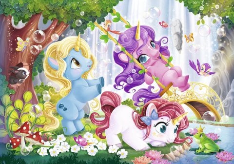 Ravensburger 2x12 Parçalı Puzzle Unicorn