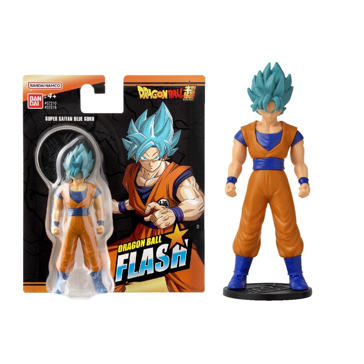 10 cm Dragon Ball Super Saiyan Blue Goku - Dragon Ball Flash Serisi