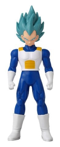 10 cm Dragon Ball Super Saiyan Blue Vegeta - Dragon Ball Flash Serisi