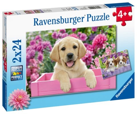 Ravensburger 2x24 Parçalı Puzzle Friends
