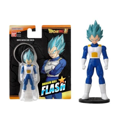 10 cm Dragon Ball Super Saiyan Blue Vegeta - Dragon Ball Flash Serisi