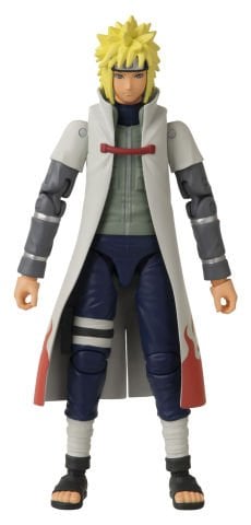 16 cm Minato Namikaze Poz Verilebilir Figür - Anime Heroes Naruto Serisi