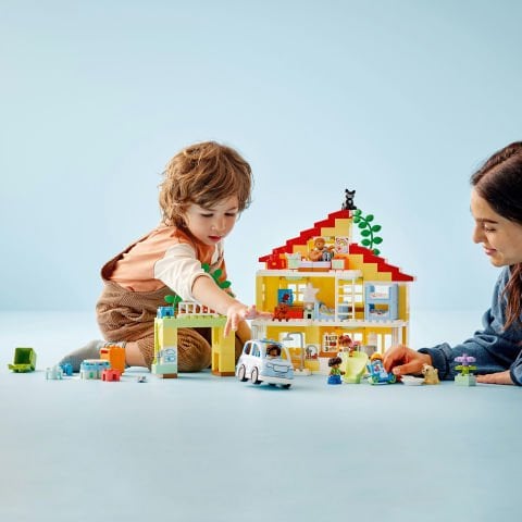 LEGO® DUPLO® Kasabası 3’ü 1 Arada Aile Evi 10994 Oyuncak Yapım Seti