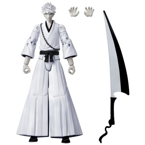 16 cm Beyaz Ichigo Kurosaki Poz Verilebilir Figür - Anime Heroes Bleach Serisi