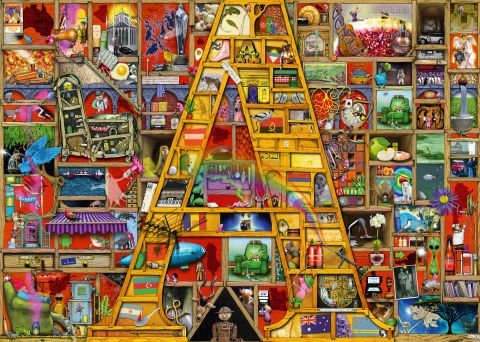 1000p Puzzle C Thompson Alfabe A